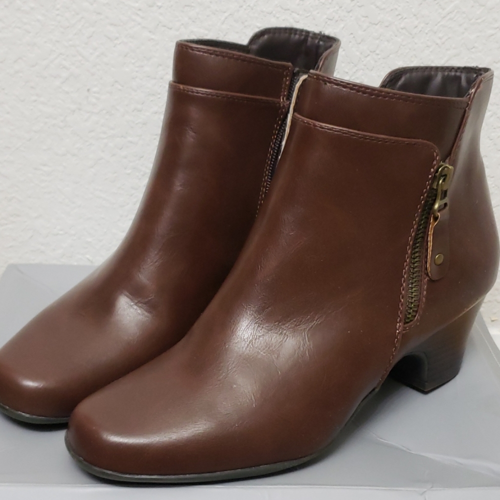 Brown Ankle Booties
